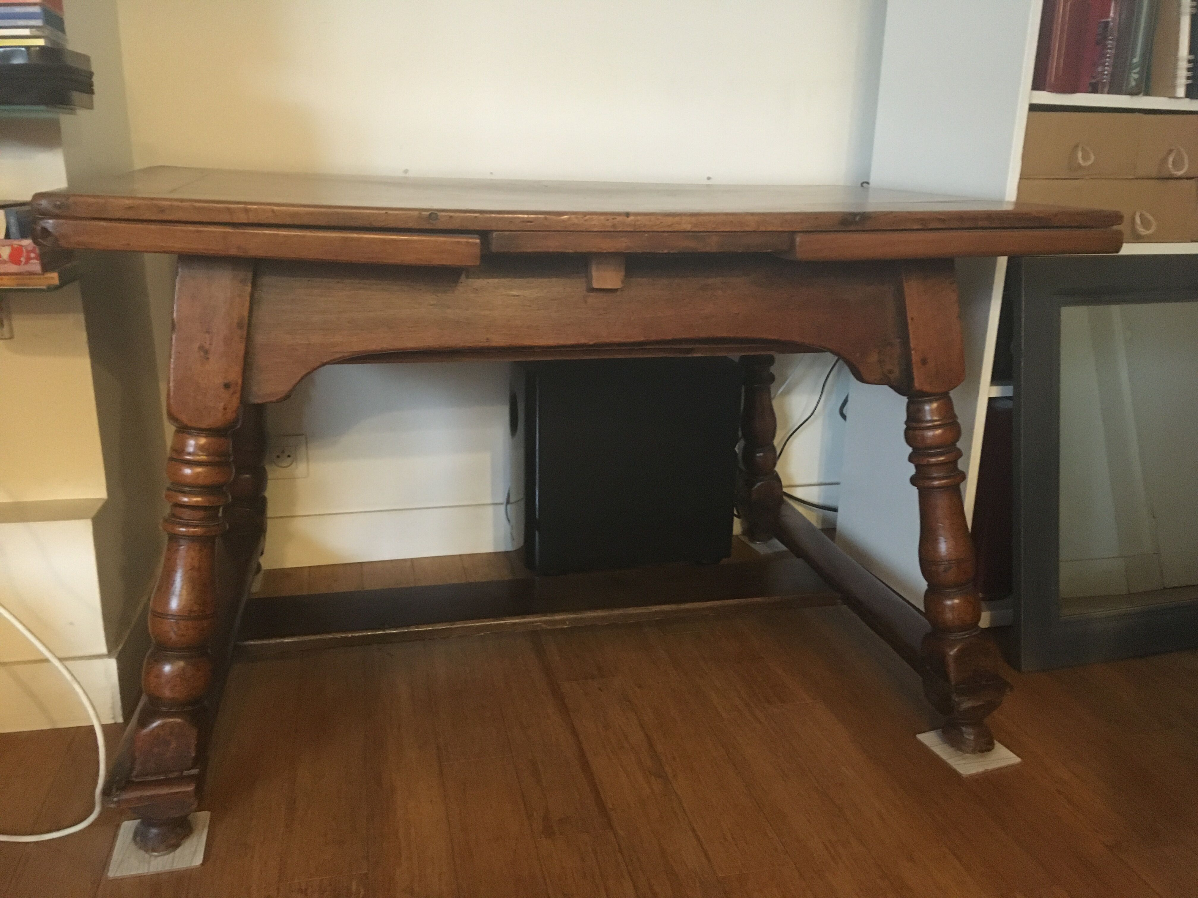 Cherry farmhouse table