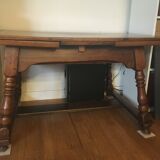 Cherry farmhouse table