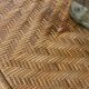 Rattan table for 4 people 70s