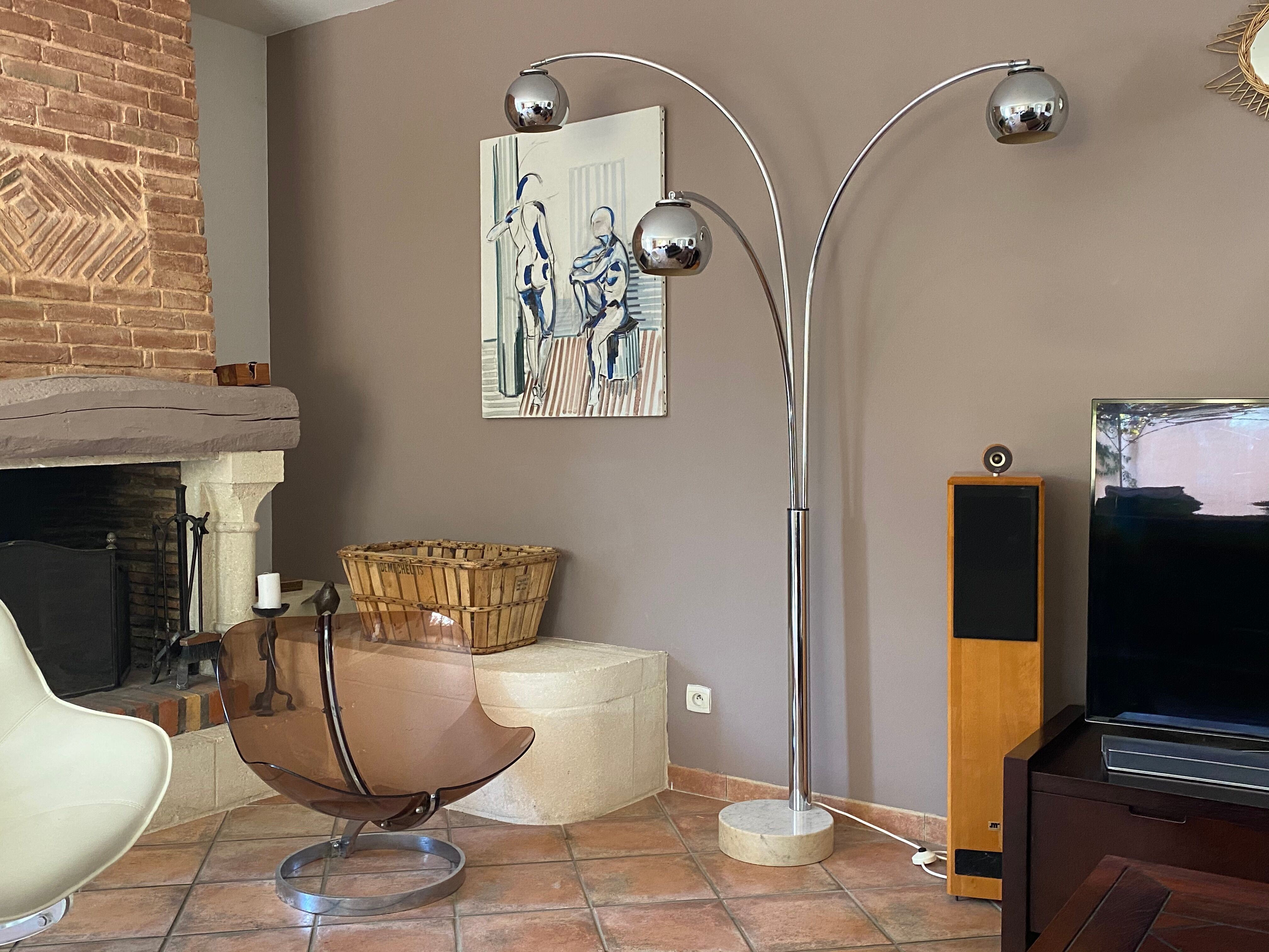 "muguet" lamppost by Goffredo Reggiani 1970