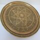 Art top oriental work solid brass vintage diameter 44 cm