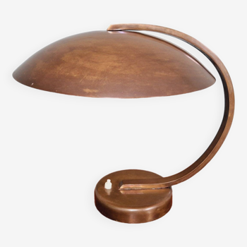 Lampe de bureau Bauhaus en laiton, Egon Hillebrand