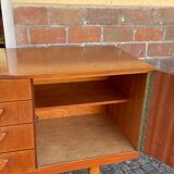 Atypical teak row from the 60s