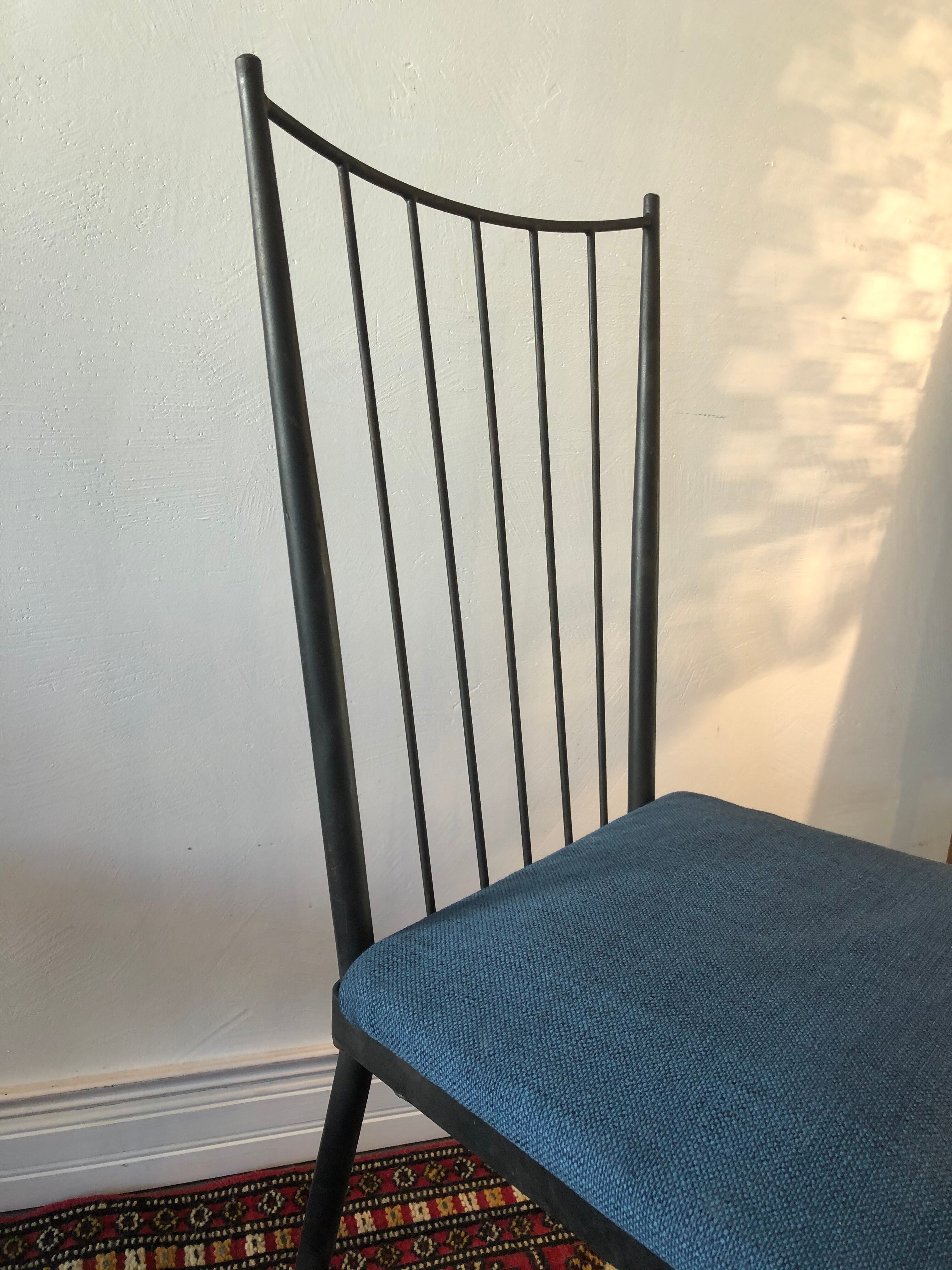 Duo of chairs Colette Gueden 50s