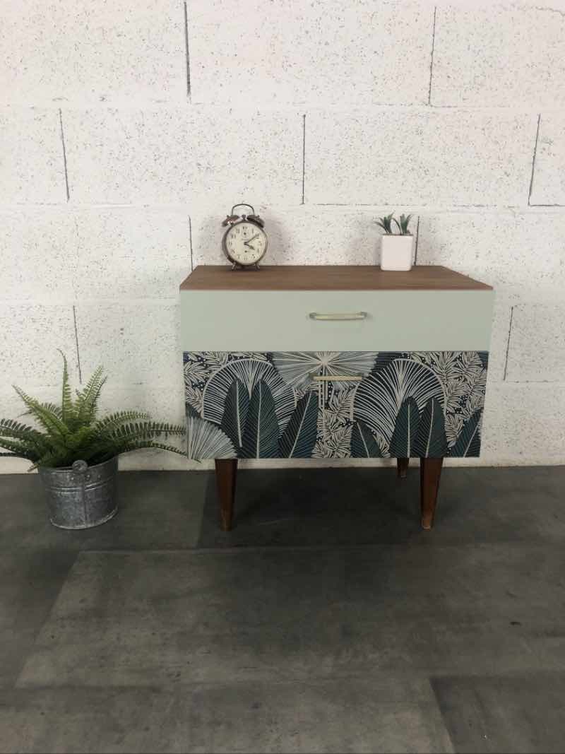 Vintage bedside table