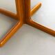 Danish Round Teak Dining Table with Extensions by Gudme Møbelfabrik, 1970s