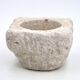 Brutalist mortar carved from stone, 19th century.