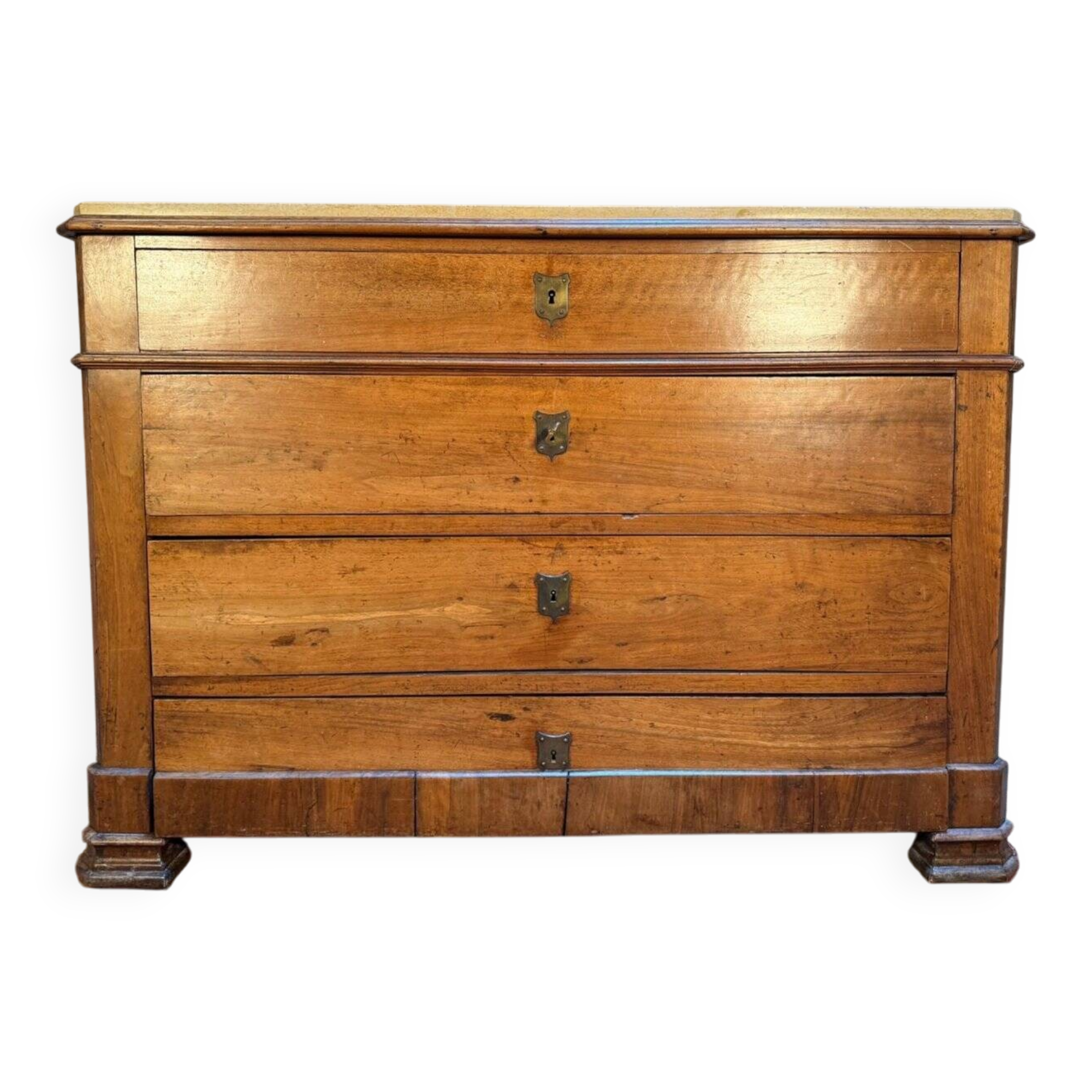 Louis Philippe period walnut commode