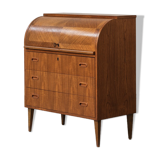 Rolltop secretary in mahogany by Egon Ostergaard, Sweden 1960’s