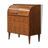Secrétaire en acajou par Egon Ostergaard, Suède Années 1960