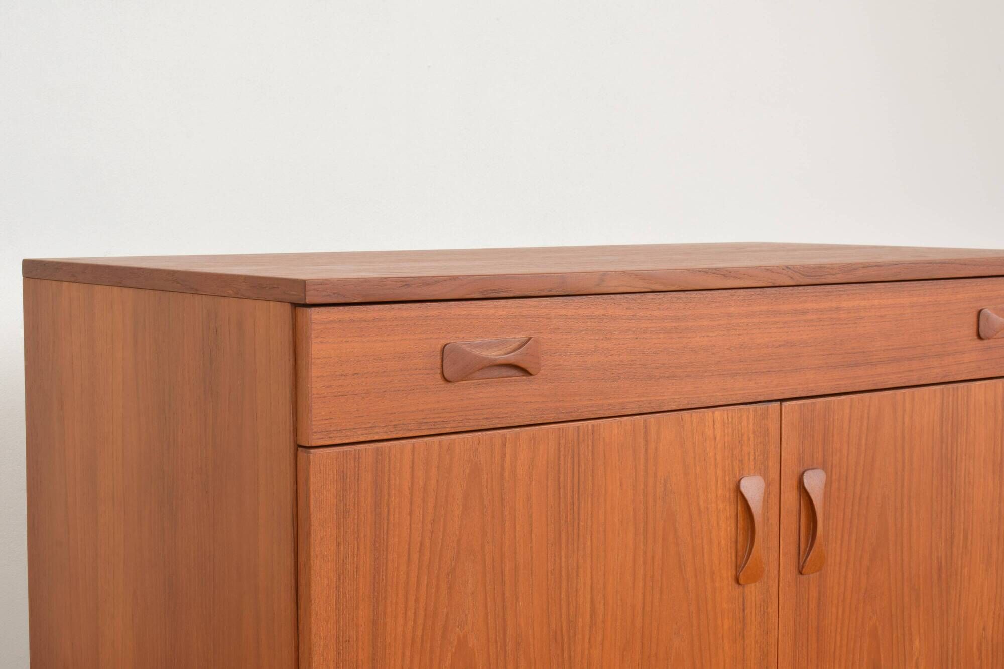 Mid-century danish teak cabinet from clausen & son, 1960s.