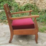 Oak armchair, 1950