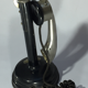 Téléphone vintage bakélite noir Thomson-houston