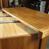 Solid oak tv stand