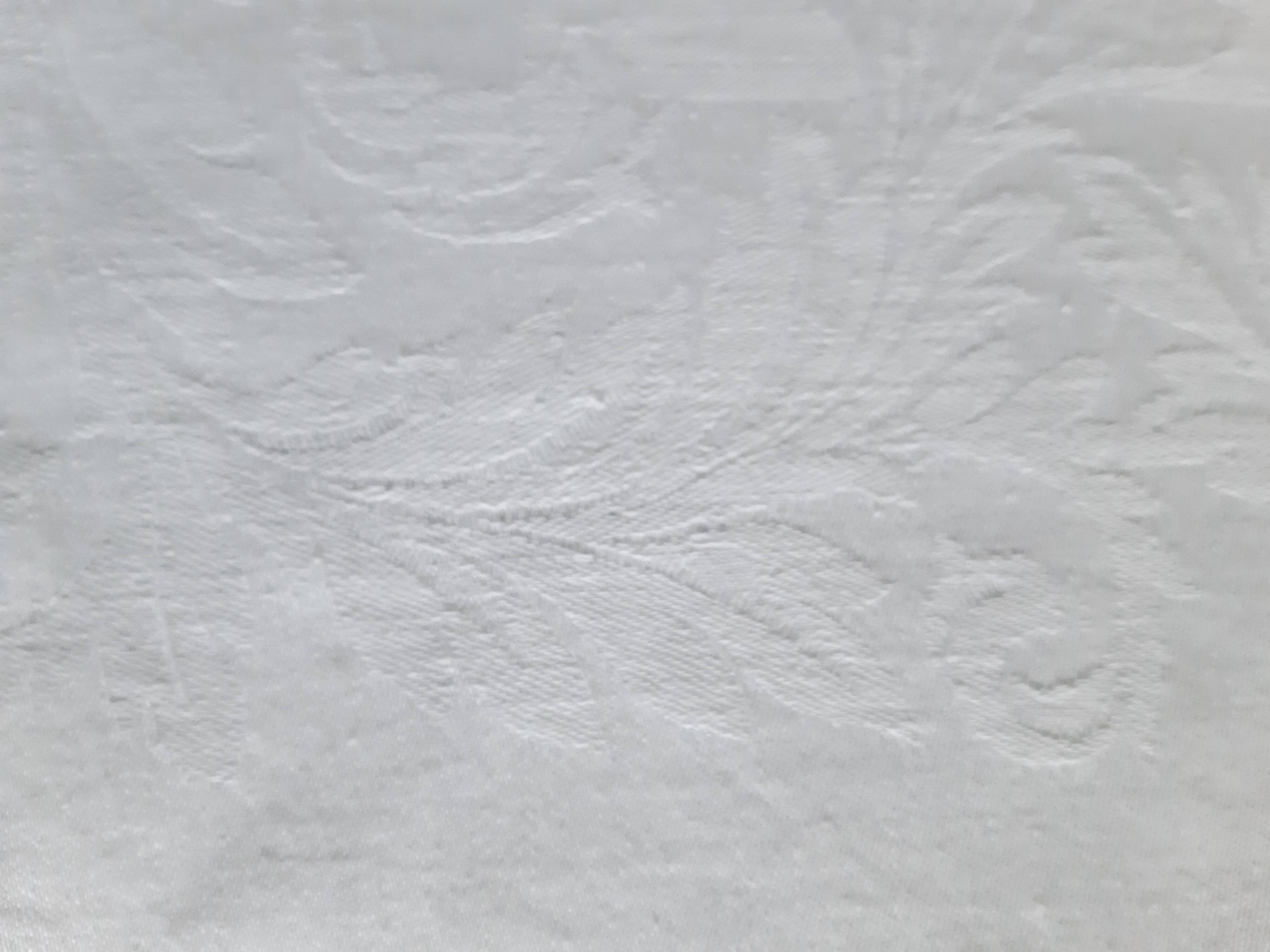 Old damask tablecloth