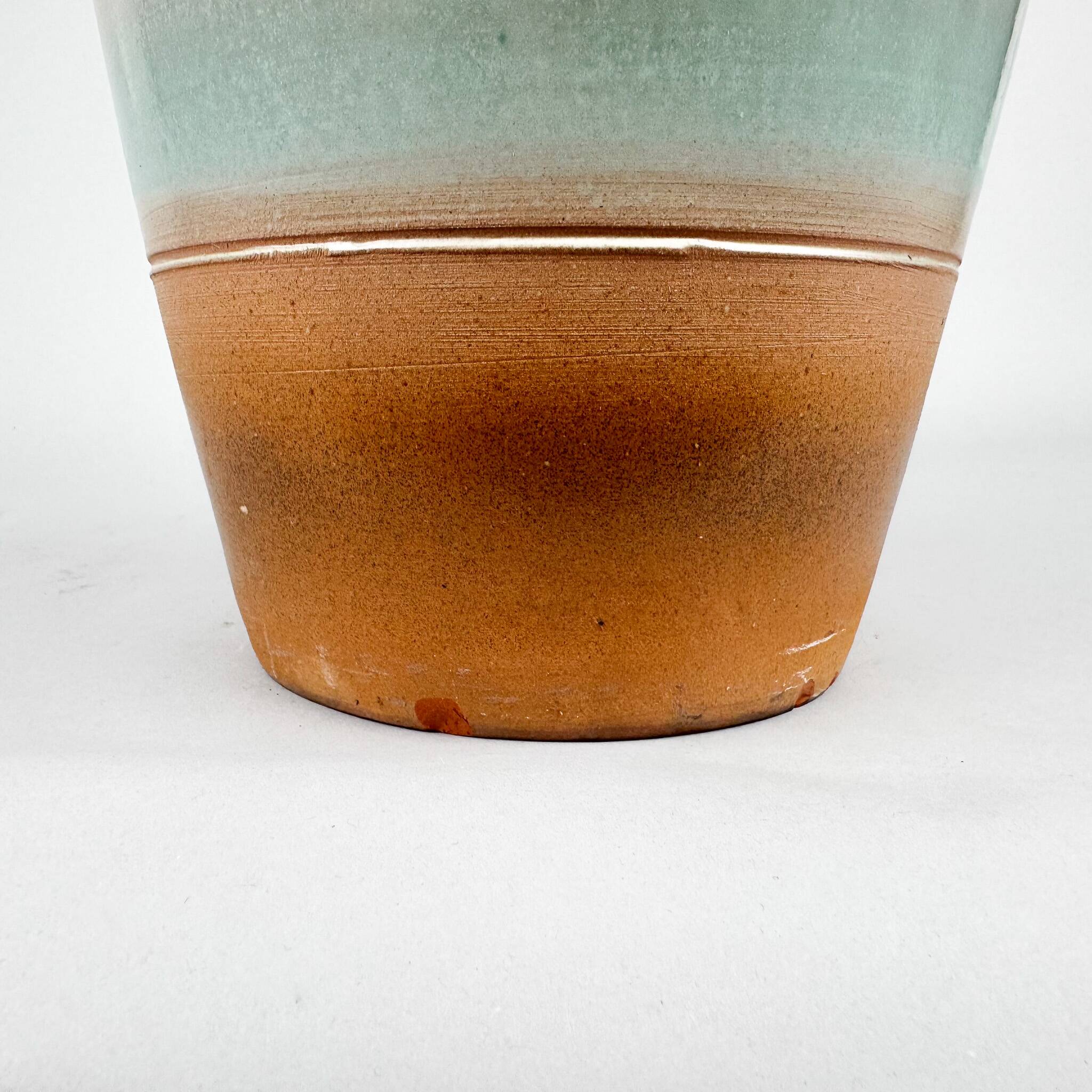 Mid-Century Large Ceramic Floor Vase, Czechoslovakia