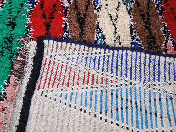 Carpet boucherouite 260 x 130 cm