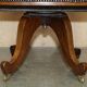 Victorian captain's chair in leather restored by Cornelius V Smith.