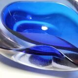 Cenicero de cristal de Murano. Italia, 1970s.