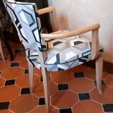 Fauteuil bridge vintage