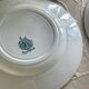 5 antique ironstone plates from Moulin des Loups.