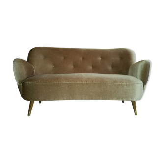 ARC Rein organic sofa design 50-60s beige Bronze