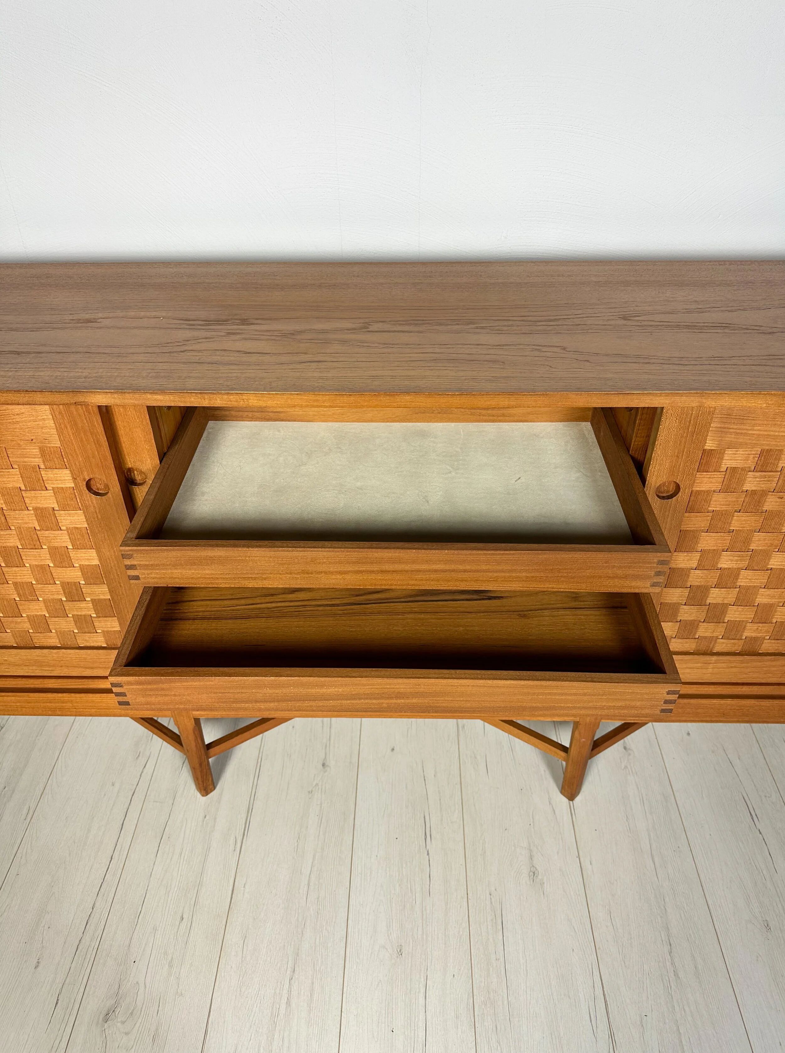 1960s Vintage Danish Teak Sideboard by Ilse & Ove Rix for Uldum Møbelfabrik