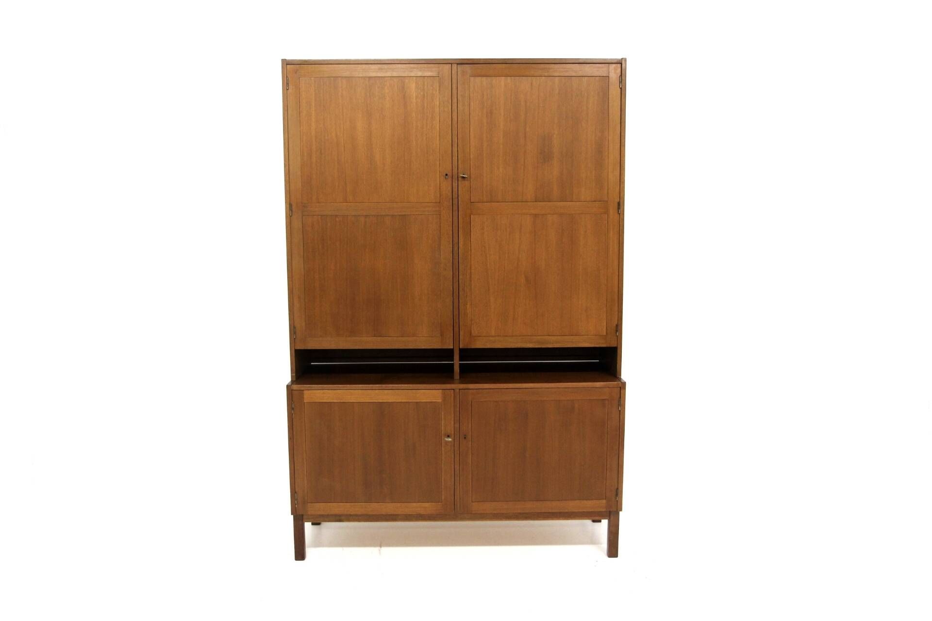 Scandinavian wardrobe "Domi Monté" in teak, Nils Jonsson, Sweden, 1960
