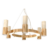 Carrara marble chandelier