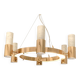 Carrara marble chandelier