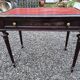Flat desk in mahogany from the 20th century