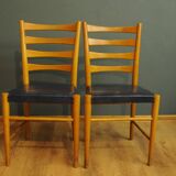 Chaises en teck des années 1950 - Gemla Fabrikers