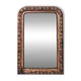 Antique gilded Louis-Philippe mirror – “Adélaïde”