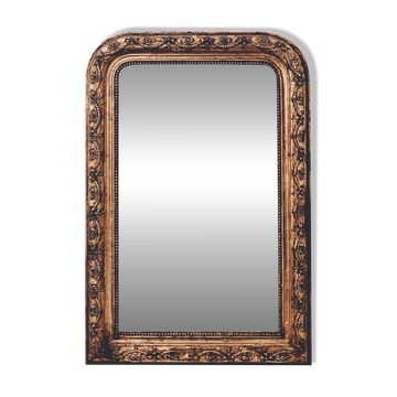 Antique gilded Louis-Philippe mirror – “Adélaïde”