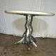 Round table signed OLY Studio