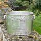 Moet Chandon pewter vasque. Vintage Oval shaped champagne bath
