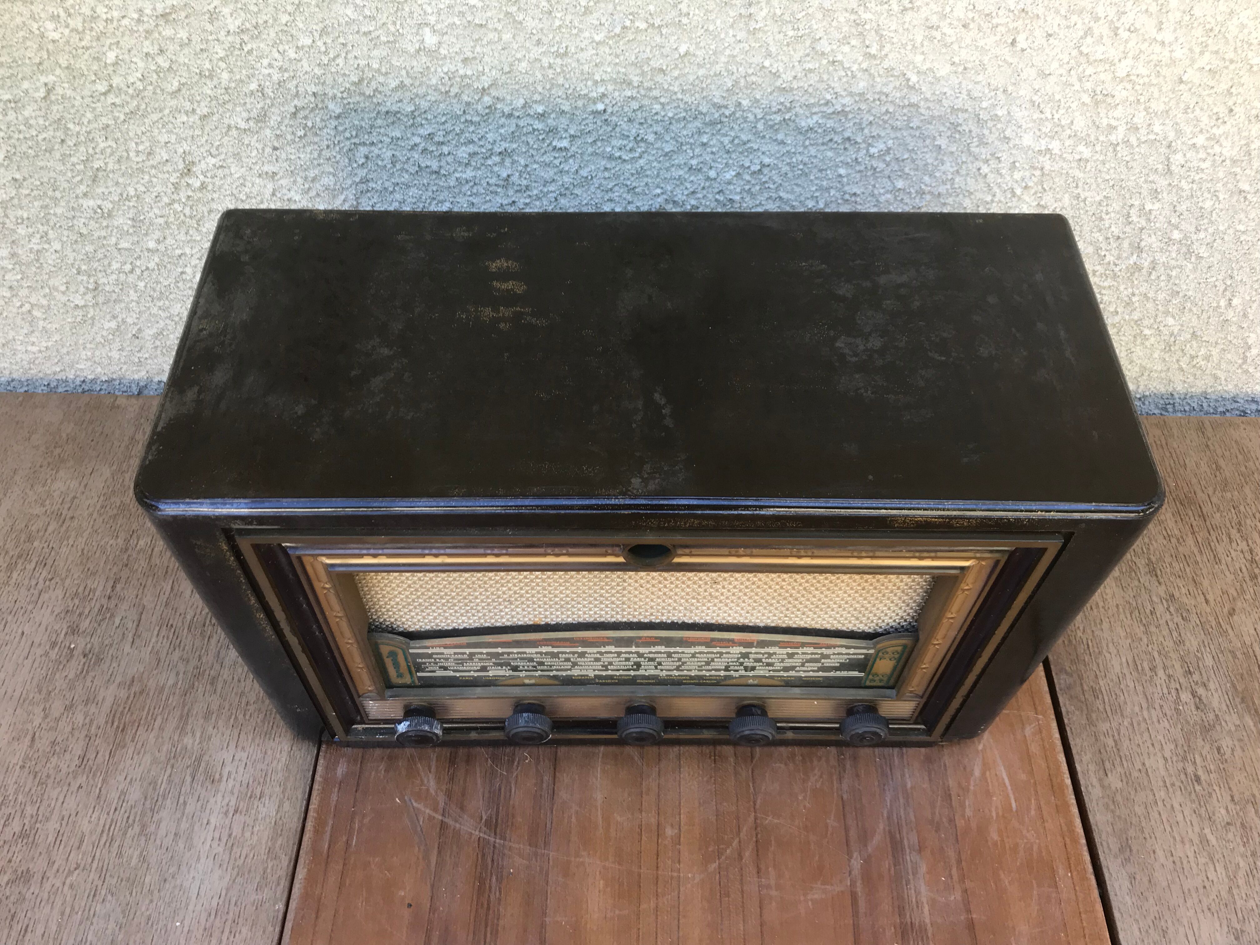 Ancienne radio Tsf Sonora