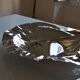 Large Alessi stainless steel bowl by Lluis Clotet 2001 Vintage Italy Diam. 38cm