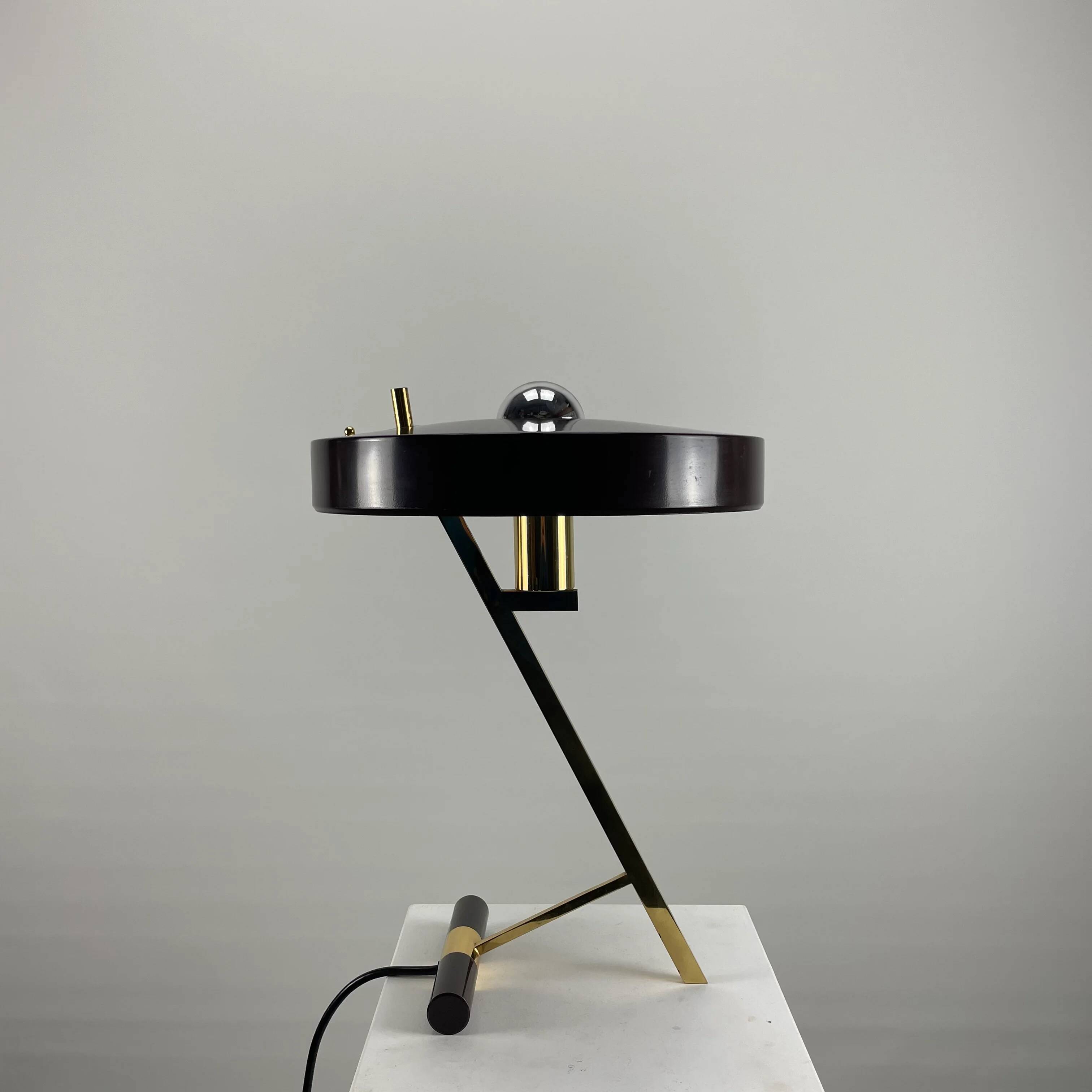 Diplomat Z desk lamp designed by Louis Kalff for Philips, 1960