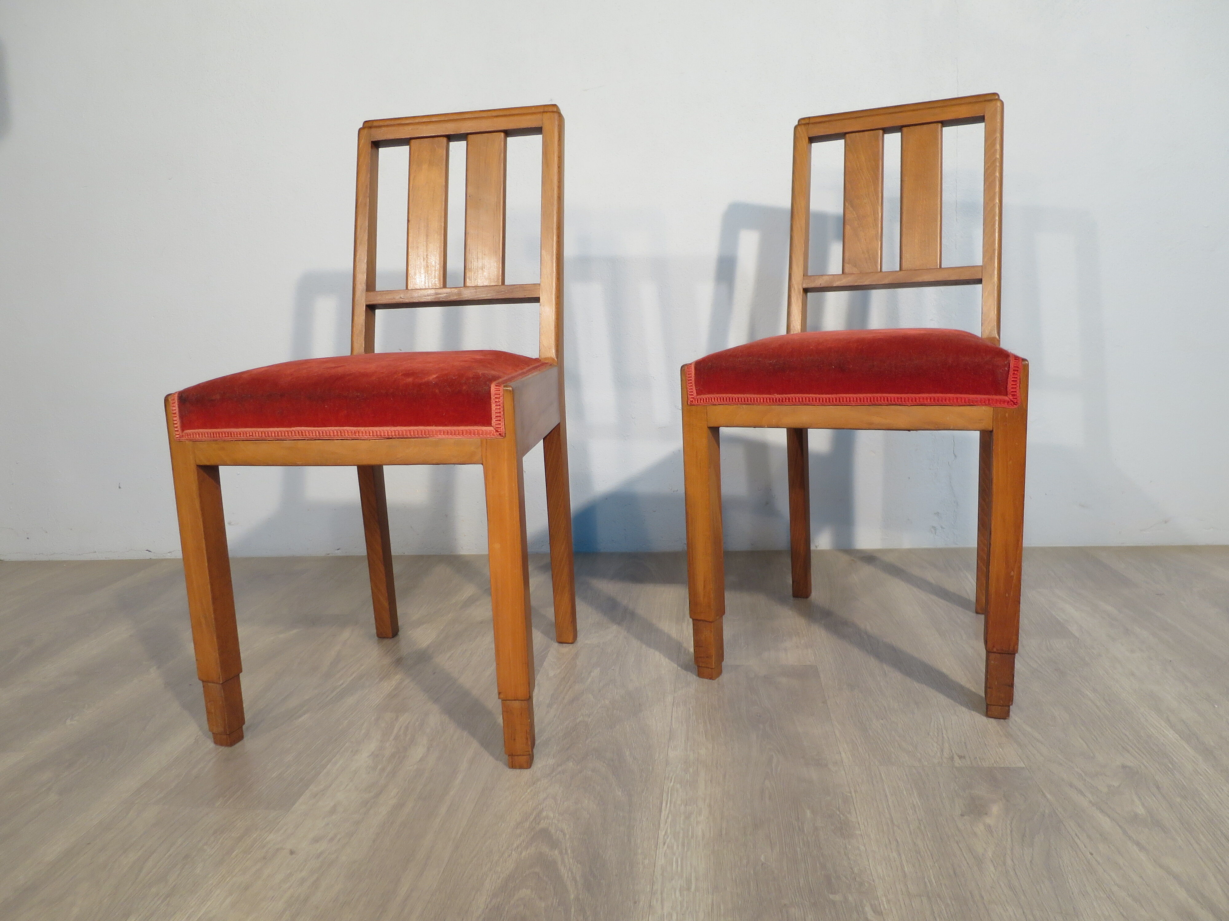 Pair of art deco chairs