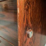 Rosewood Executive Desk by Arne Vodder, Model 207 – Scandinavian Modern Ico