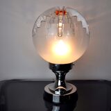 Lamp Mazzega xxl Bicolore, Murano, Italy, 1970
