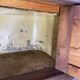 Chevet provincial ancien, dessus de marbre blanc, fin XIXe