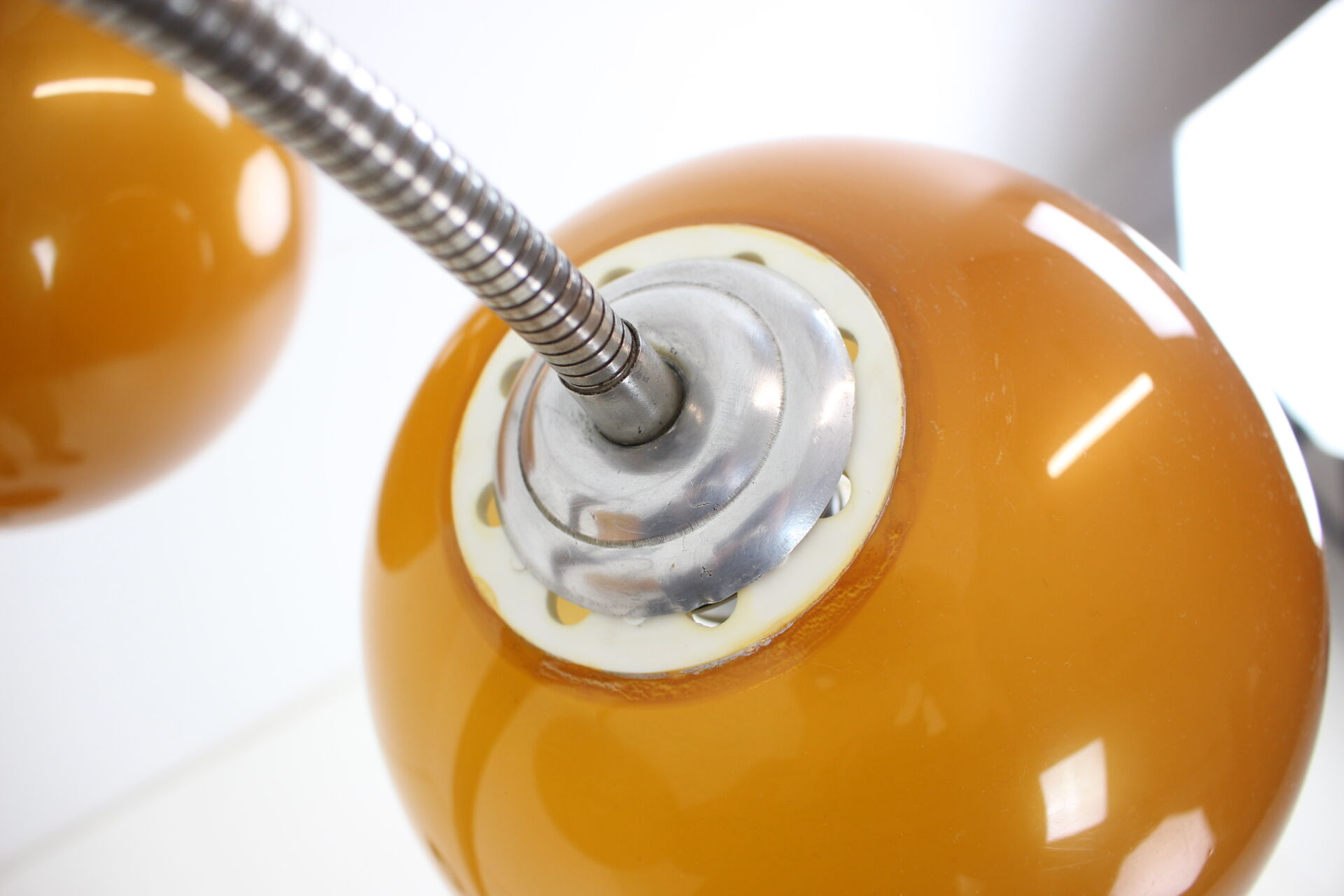 Lampadaire en bois des années 1960, Tchécoslovaquie