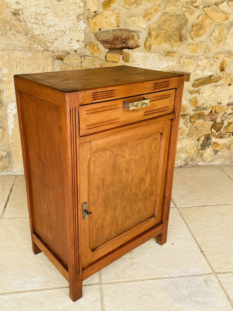 Art Deco walnut storage furniture, 1930s