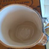 Duo of ceramics "wood" of Vallauris