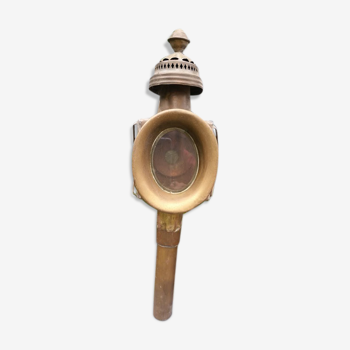 Electrified carriage sconce