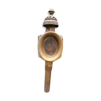 Electrified carriage sconce