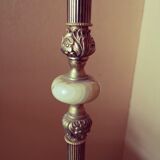 Louis XV-style tripod lamppost