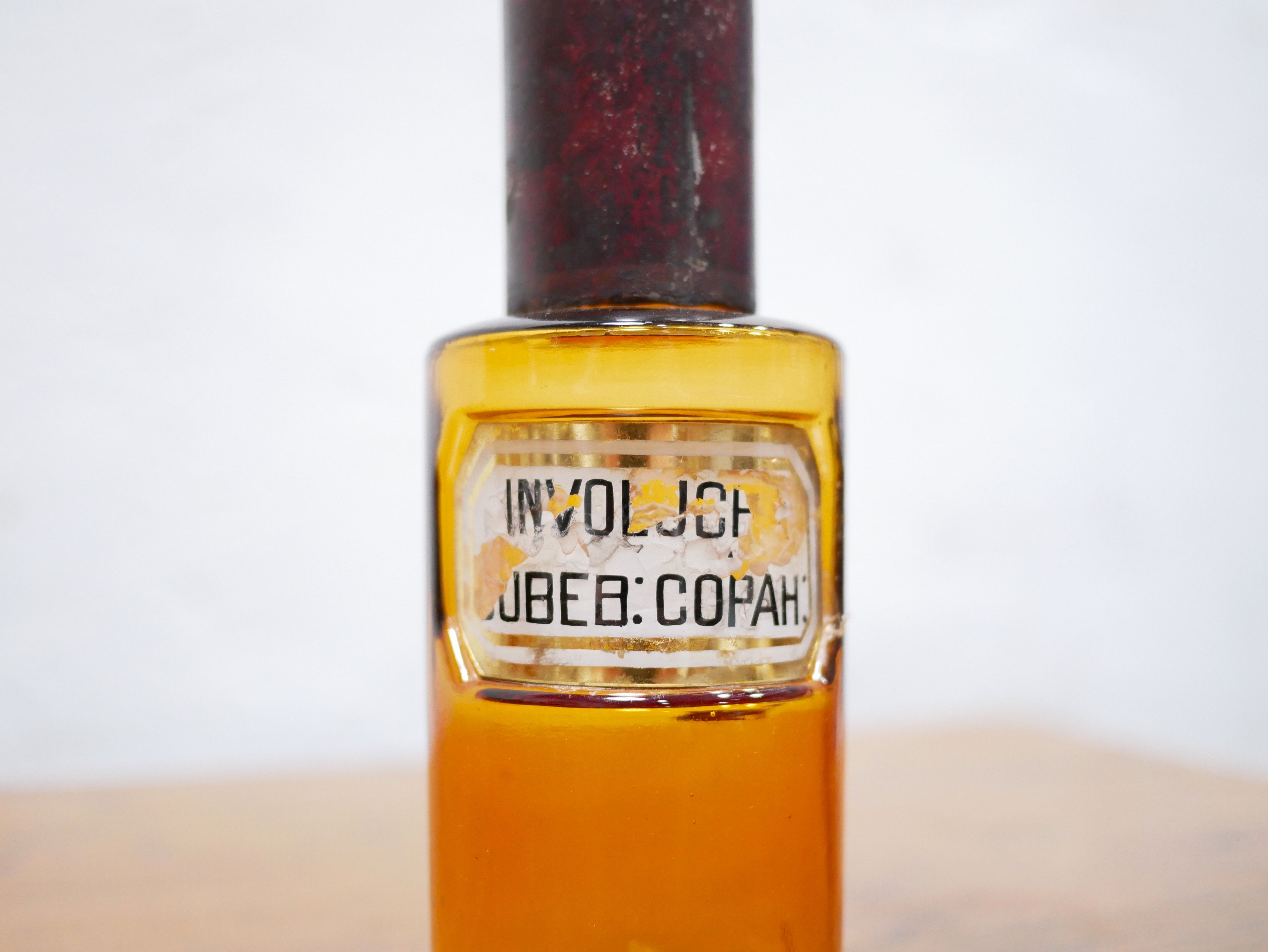 Vintage apothecary bottle
